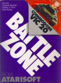 Battlezone Vic-20 US box art